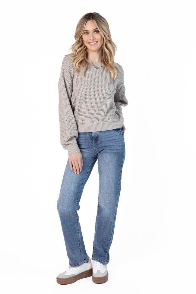 Raleigh Medium Wash Straight Leg Jeans SALE Product Image