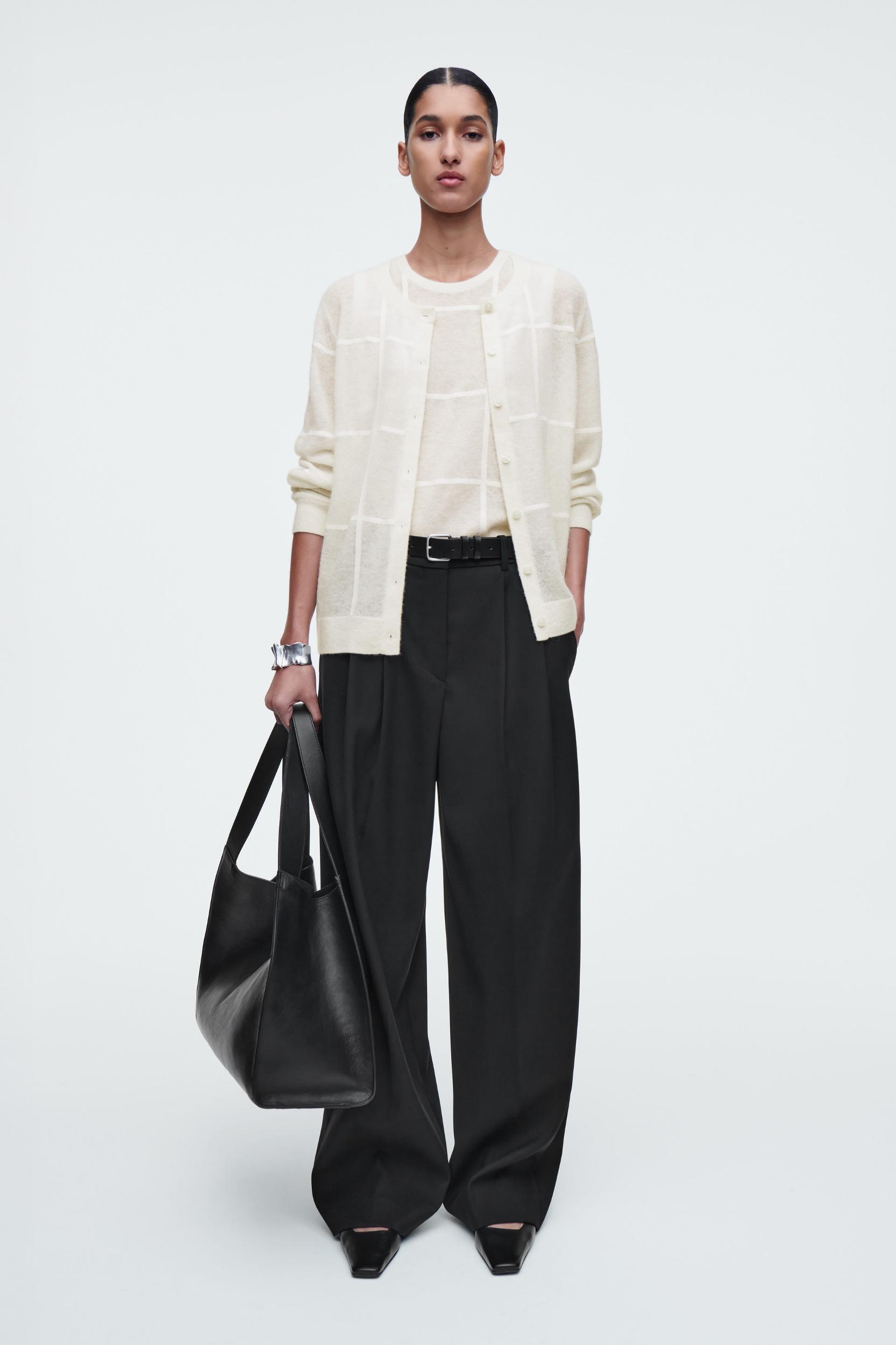 WINDOWPANE-CHECK TANK Product Image