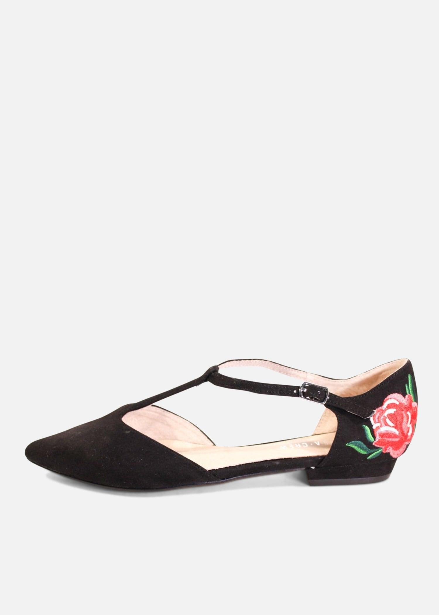 Garden T-Strap Flats Product Image