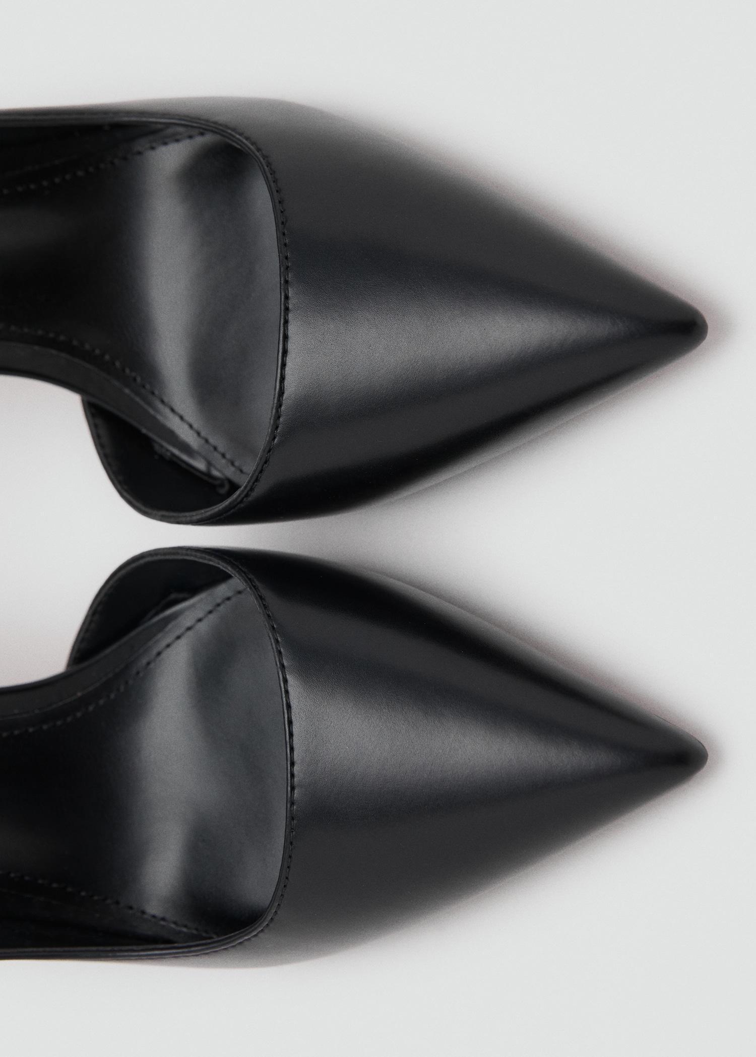 Asymmetrical heeled shoes - Women | MANGO USA Product Image