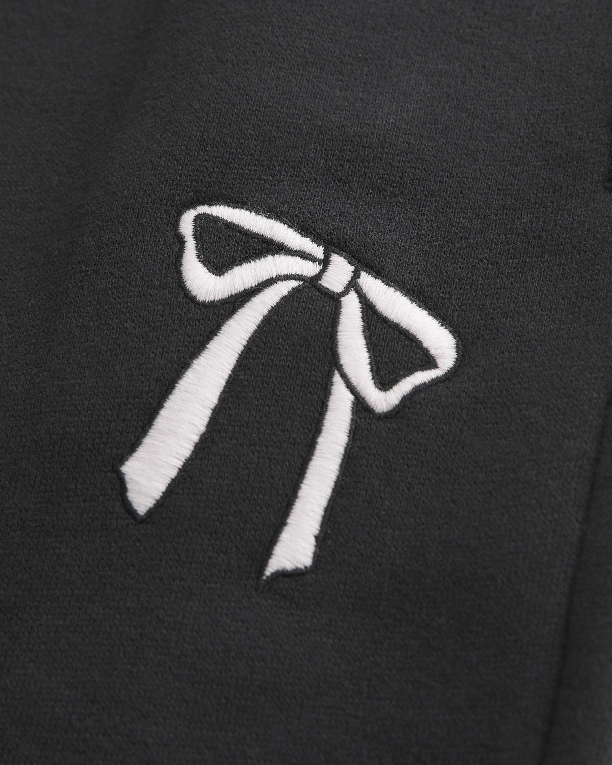 Bow Graphic Wide-Leg Sweatpants Product Image