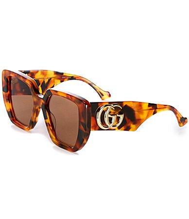 Oversized Square Acetate Sunglasses Product Image