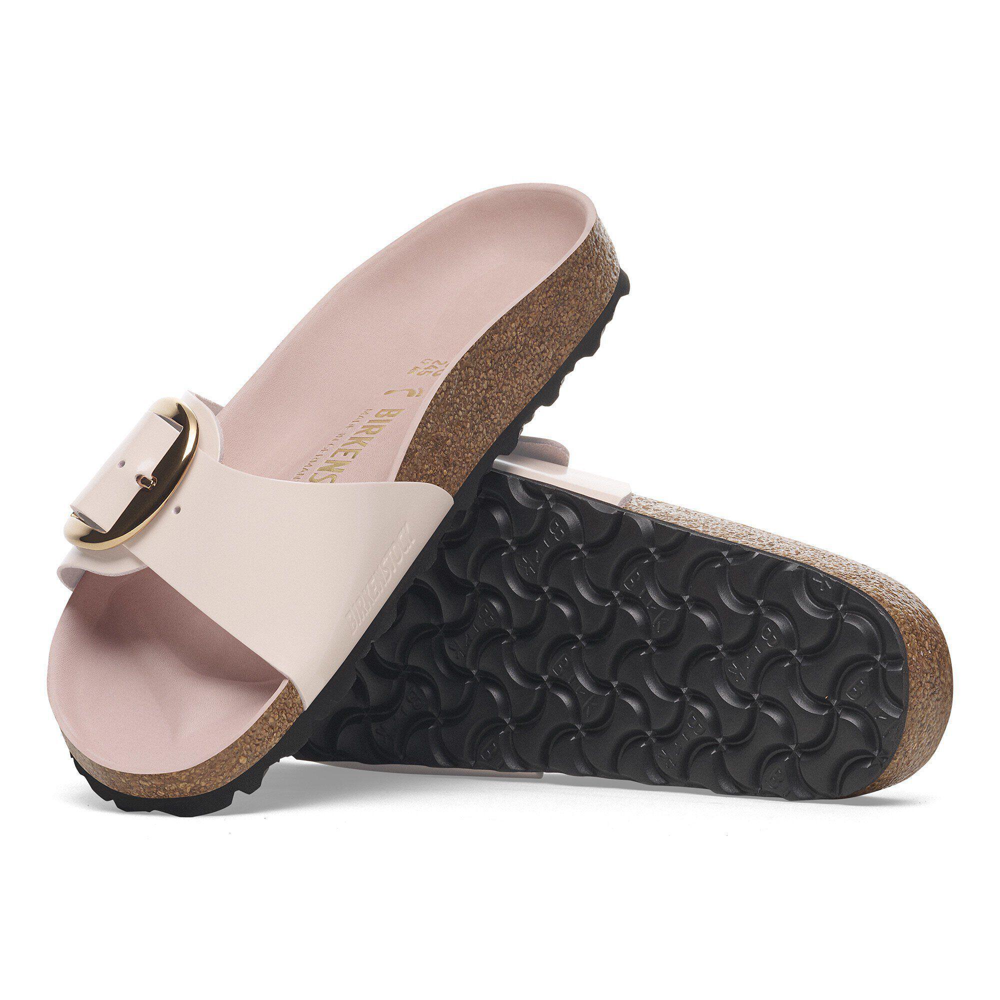 Madrid Big Buckle Natural Leather Patent Product Image