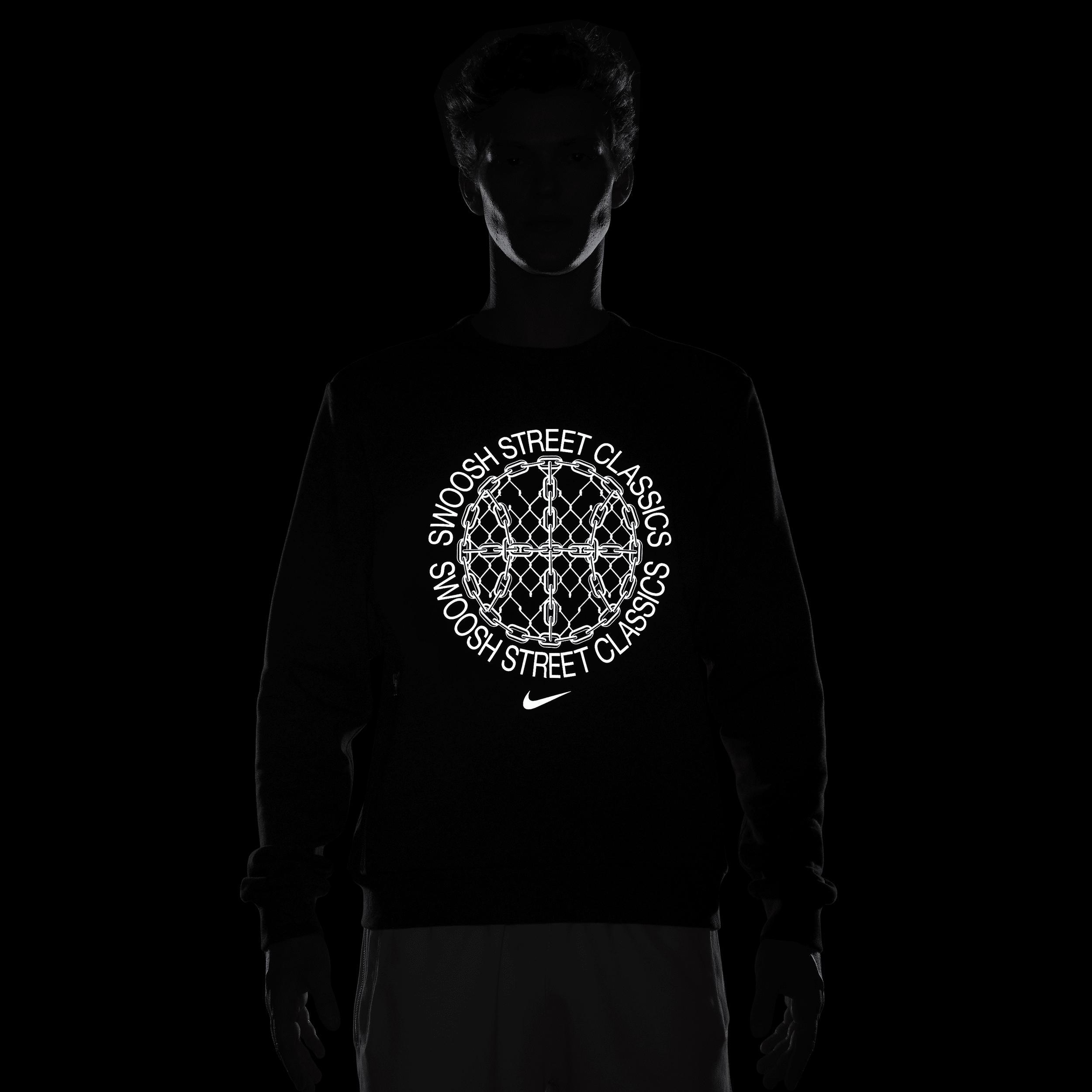 Nike Standard Issue Men's Dri-FIT Basketball Crew-Neck Sweatshirt Product Image