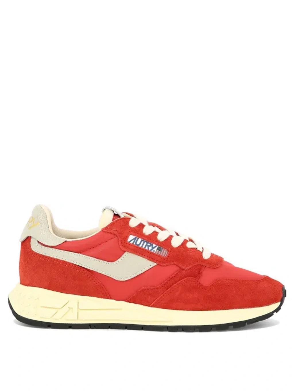 AUTRY Sneakers In Red Product Image