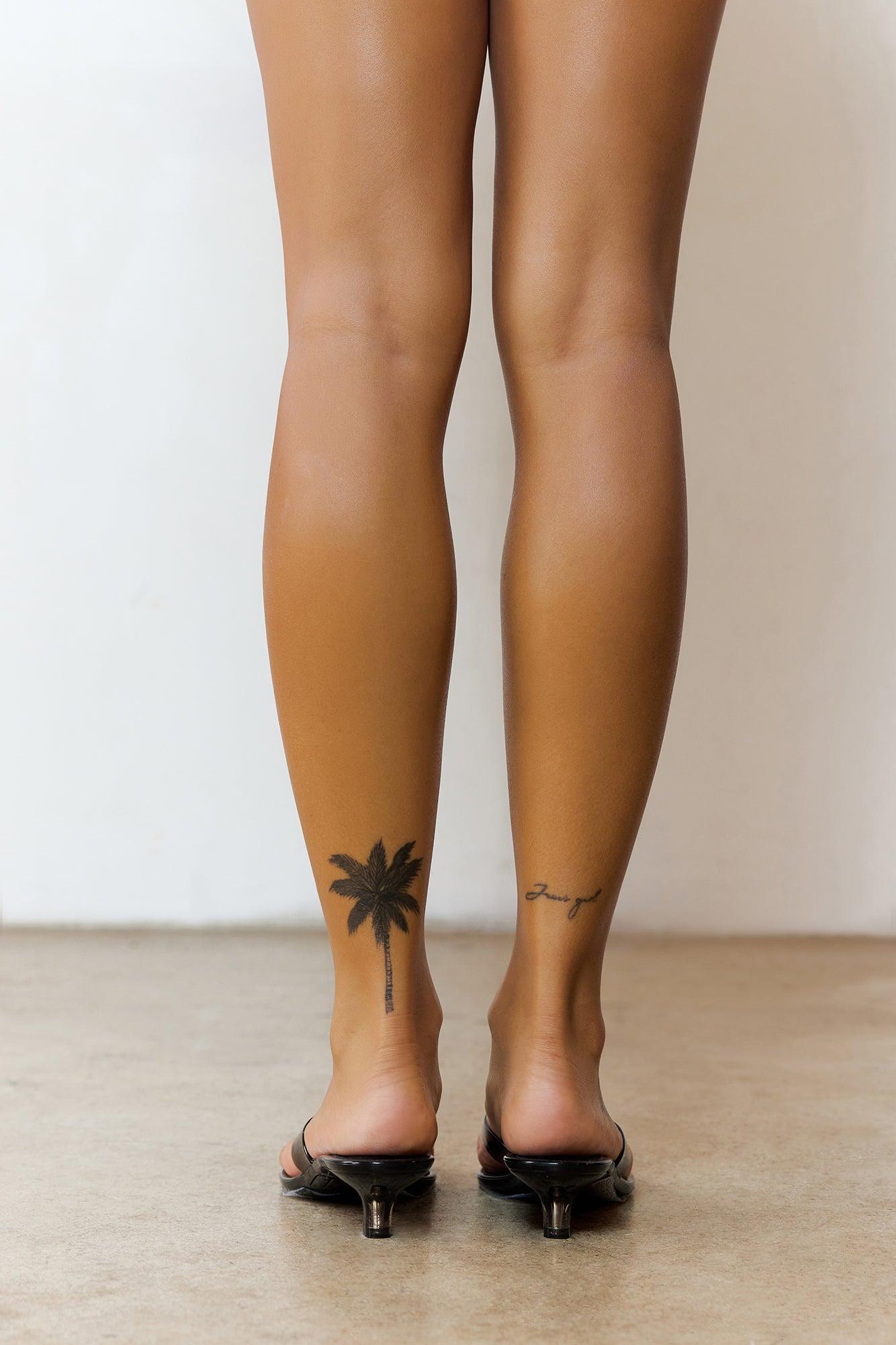 Tracie Kitten Jelly Heels Smoke Product Image