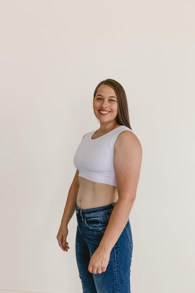 HALFTEE Layering Fashions Crew Neck Tank Halftee Female Product Image