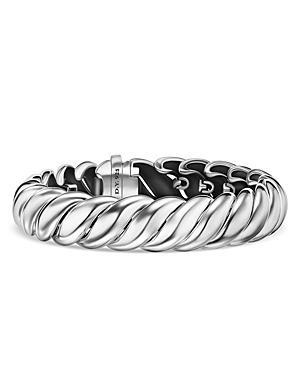 David Yurman Sterling Silver Sculpted Cable Link Bracelet Product Image