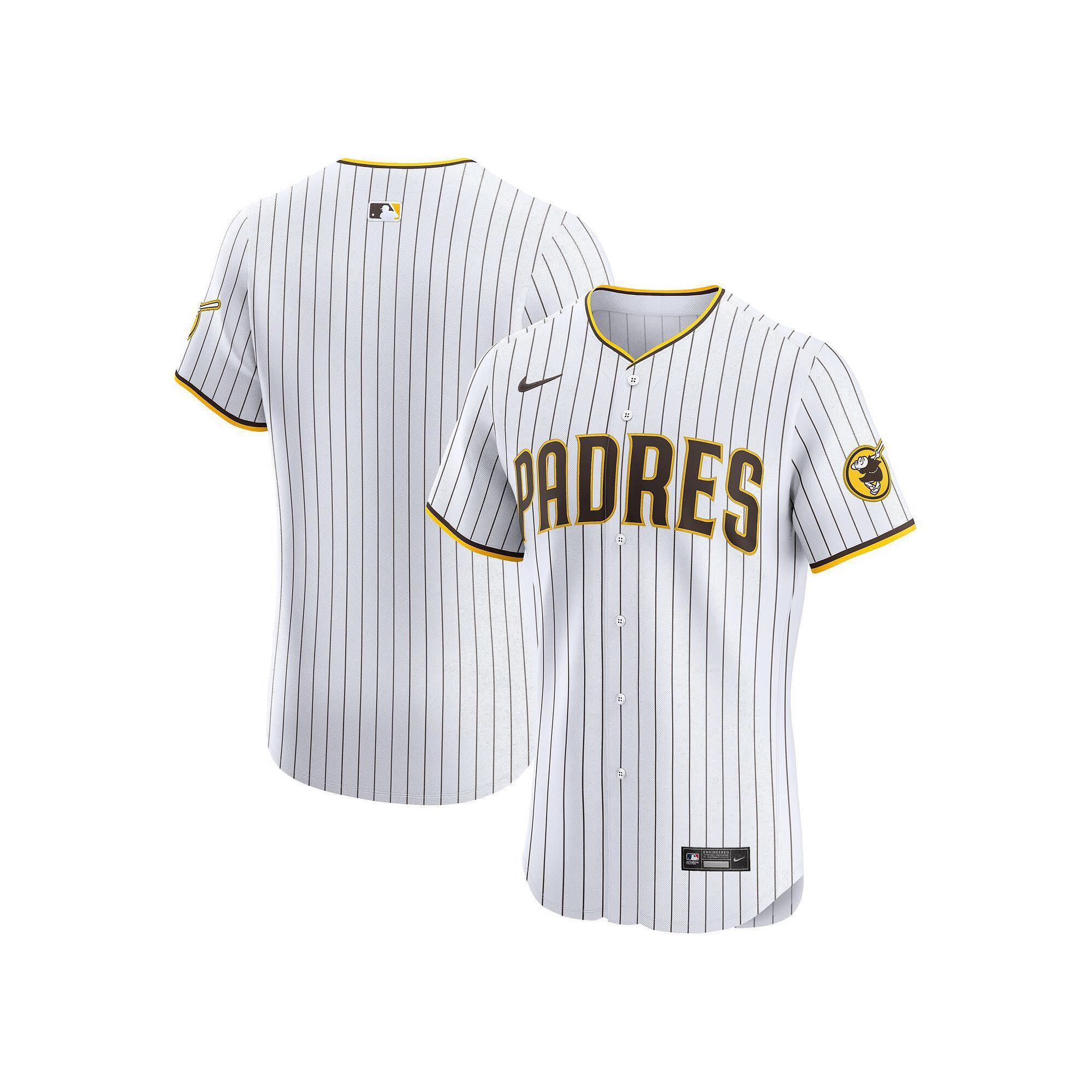 Men's Nike White San Diego Padres Home Elite Jersey, Size: 56 Product Image