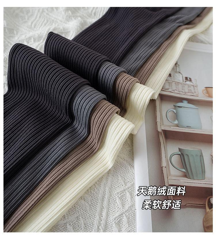 Plain Striped Tights Product Image