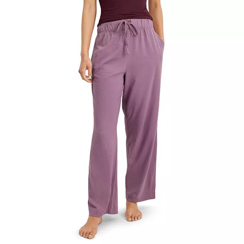 Plus Size Jockey Everyday Essentials Pajama Pants, Womens Grey Gray Product Image