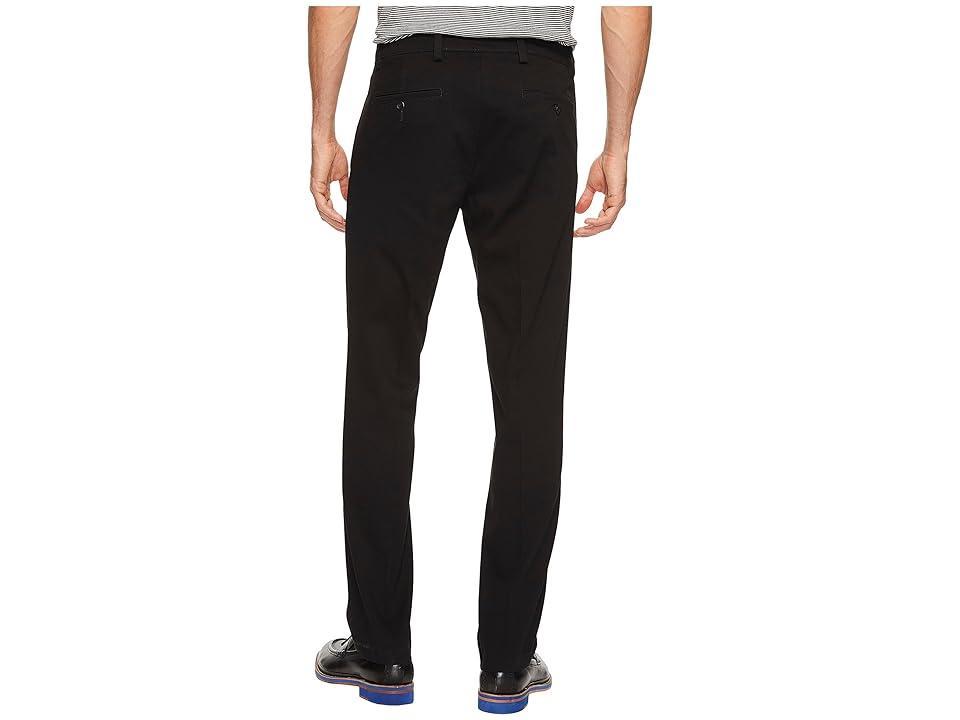 Men's Dockers® Easy Khaki Slim Stretch Flat-Front Pants, Size: 36X30, Black Product Image
