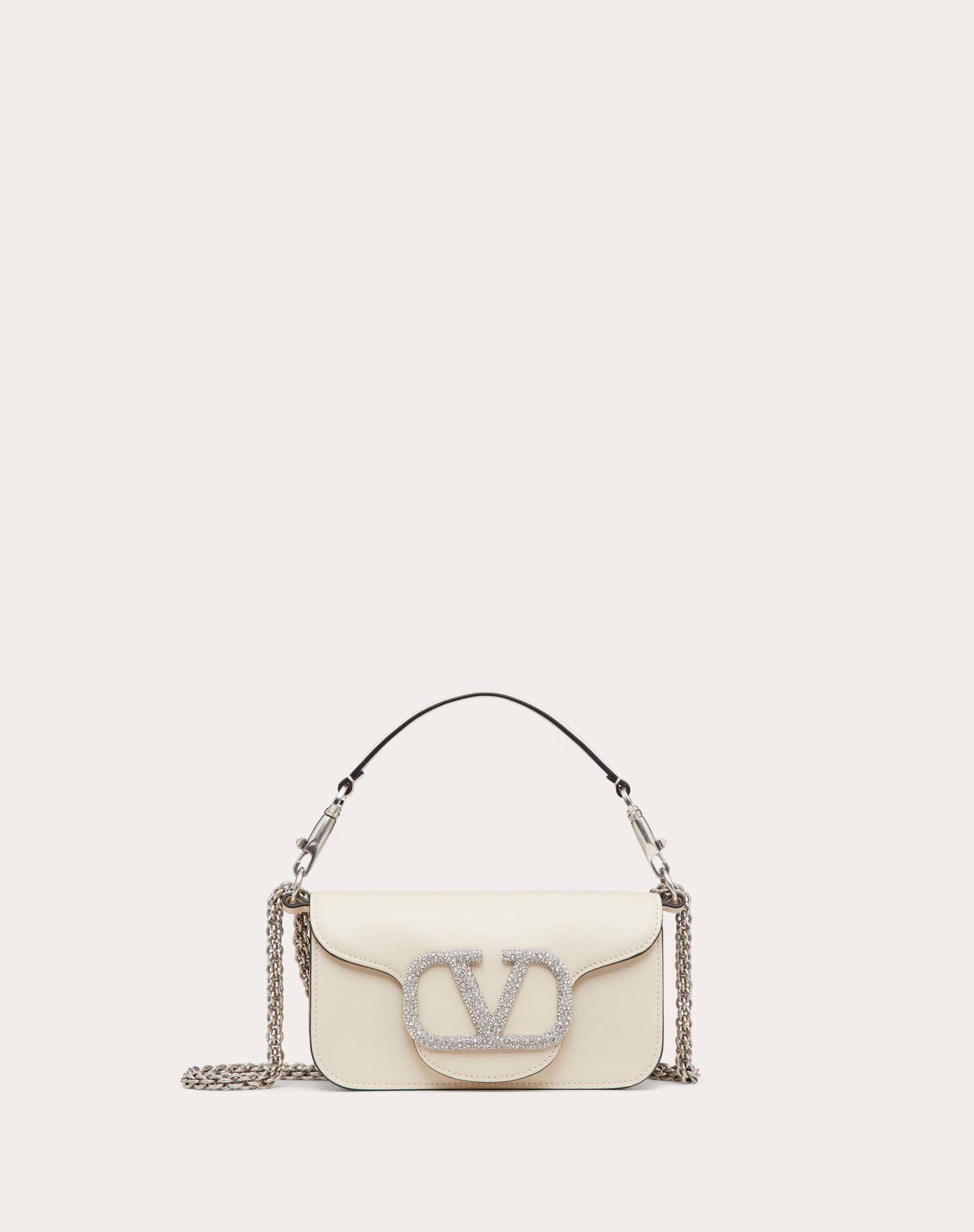 Valentino Garavani Locò Small Shoulder Bag With Jewel Logo Product Image