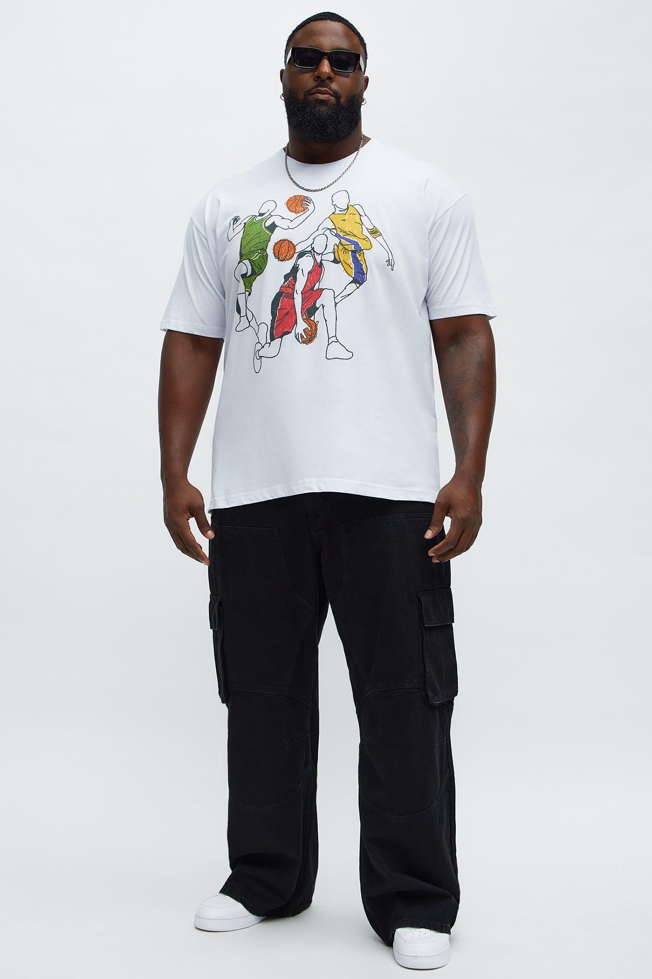 Ball Is Life Short Sleeve Tee - White Product Image