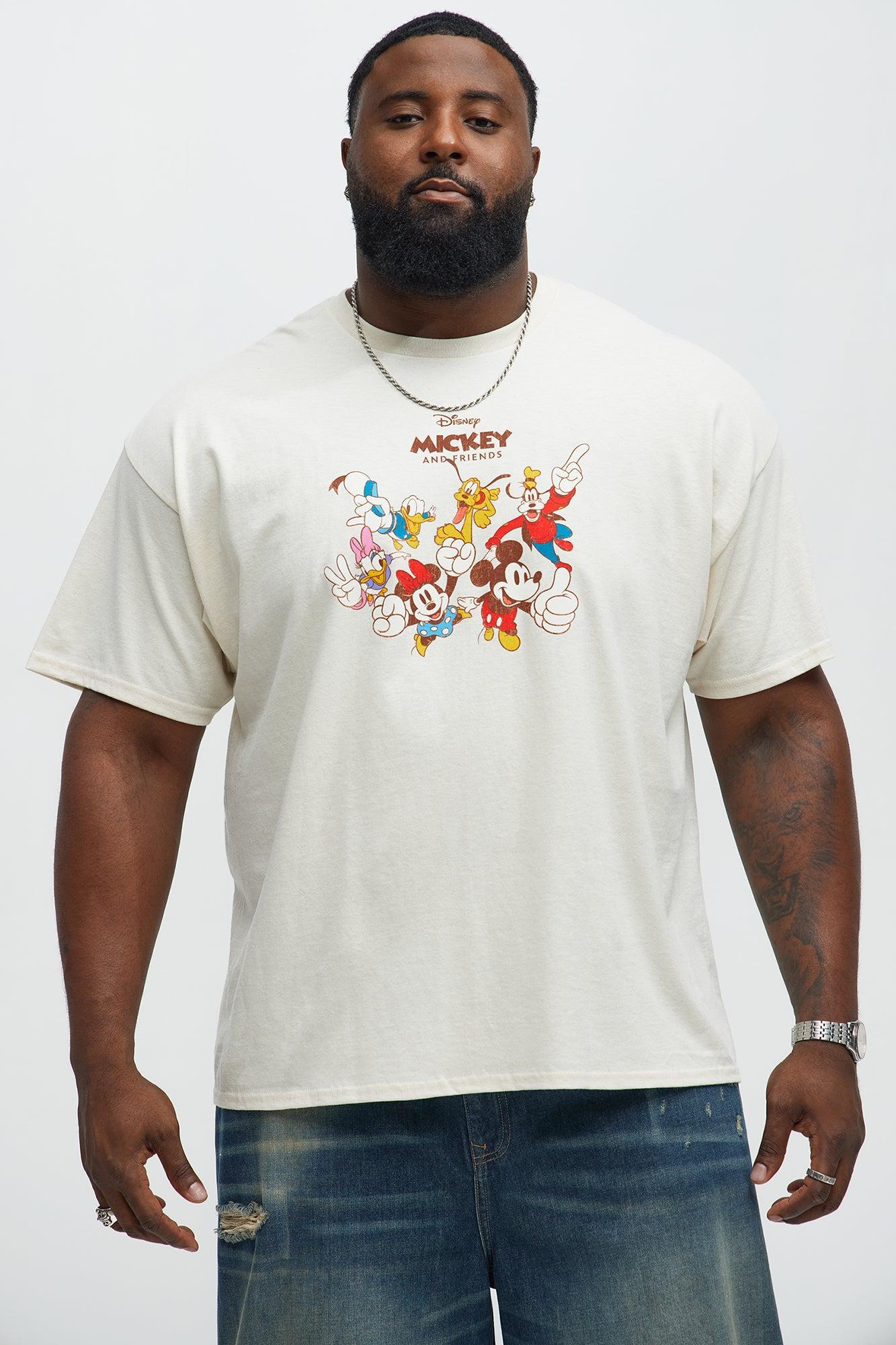 Disney Mickey And Friends Short Sleeve Tee - Natural Product Image