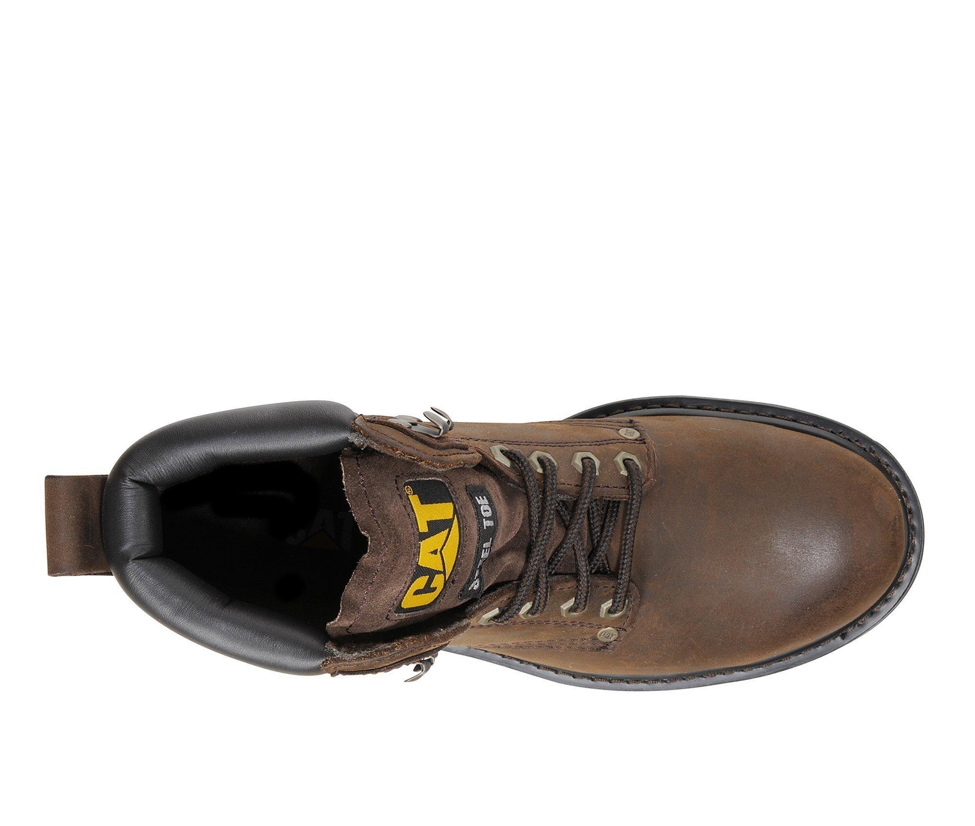 Men's Caterpillar Second Shift 6 In Steel Toe Work Boots Product Image