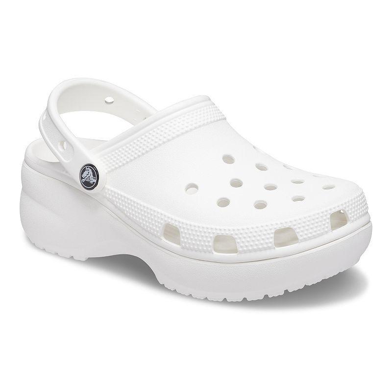 Crocs Classic Women's Platform Clogs, Size: 11, Black Product Image