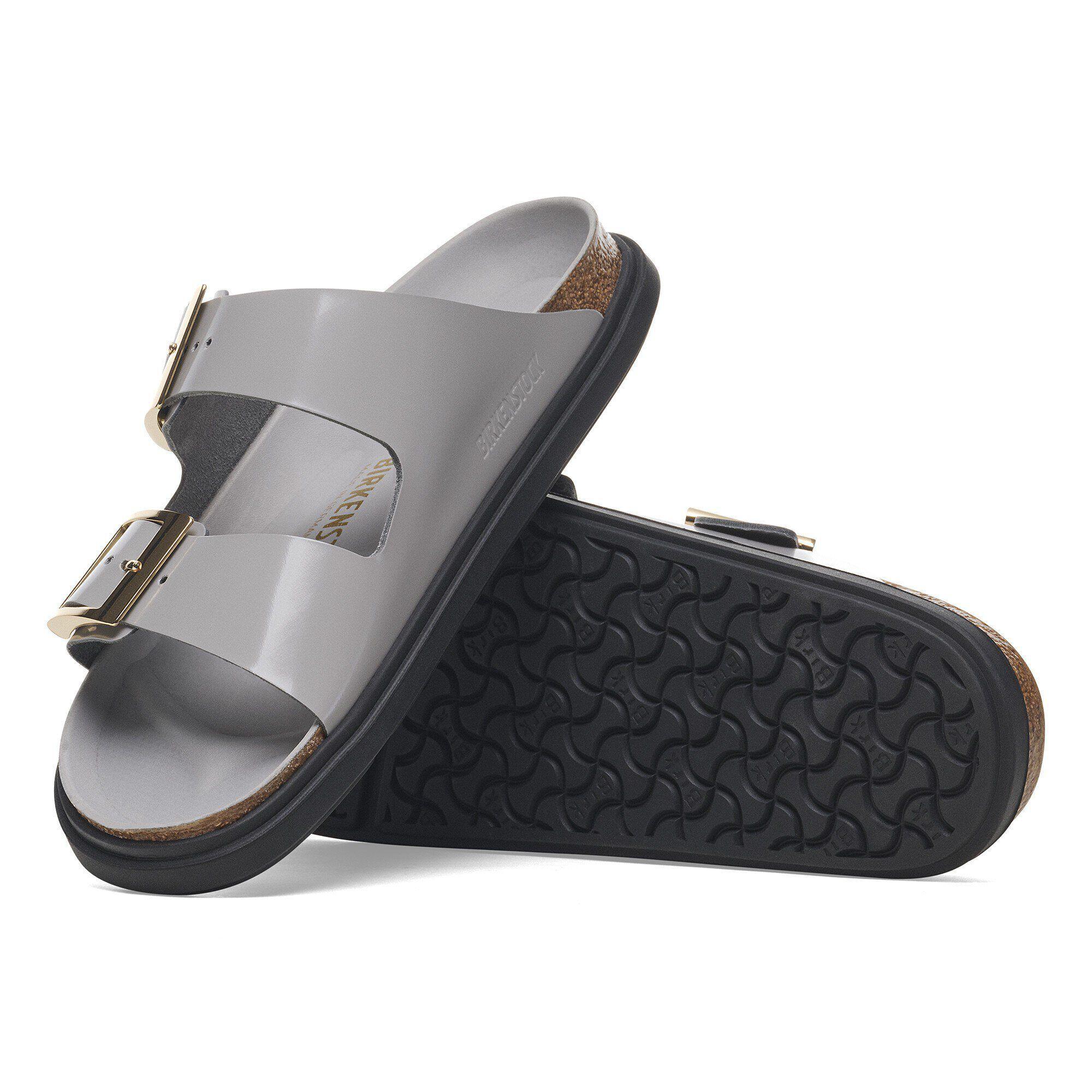Arizona Droplet Buckle Natural Leather Patent Product Image