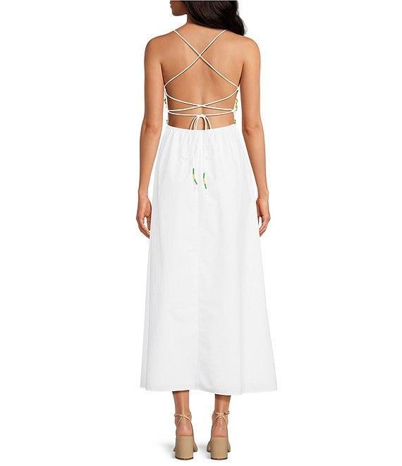 Chelsea & Violet Marta Square Neckline Sleeveless Midi Dress Product Image