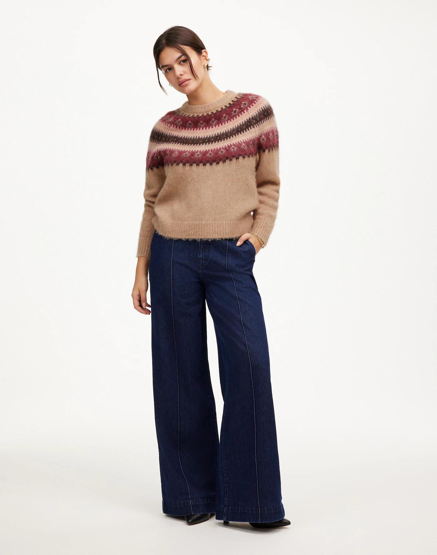 Fair Isle Alpaca-Blend Sweater Product Image