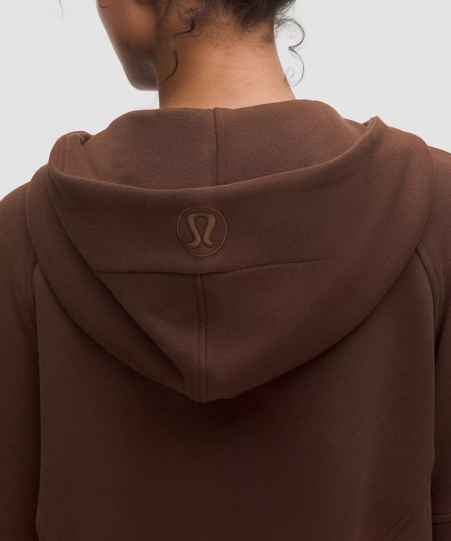 Scuba Oversized Half-Zip Long Hoodie Product Image