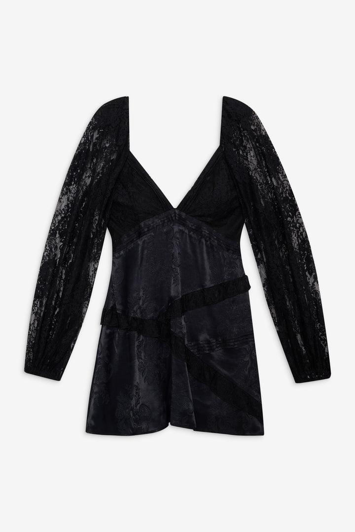 Gisela Mini Dress — Black Product Image