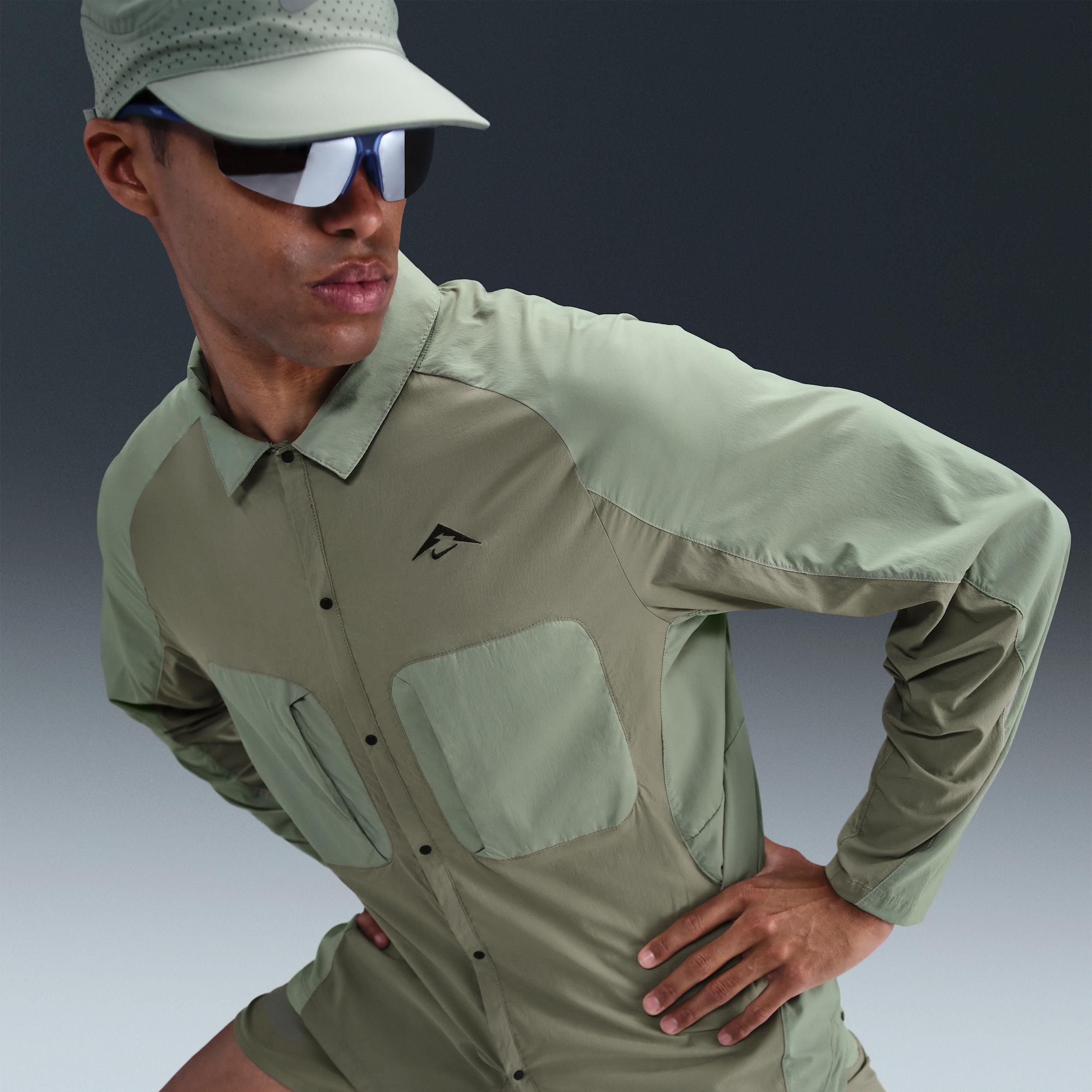 Nike Men's Trail Dri-FIT ADV UV Running Shirt Jacket Product Image