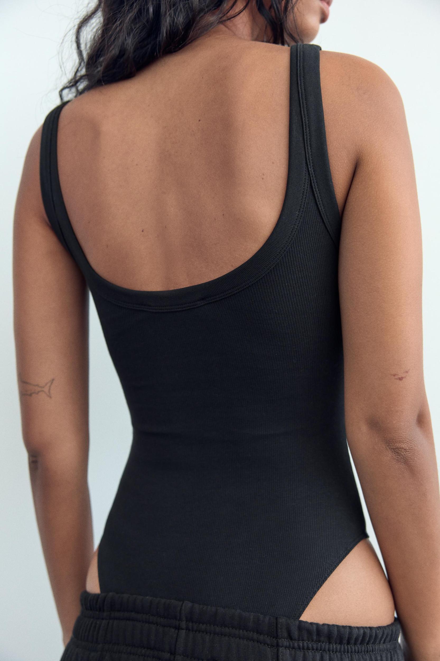 RIBBED BODYSUIT Product Image