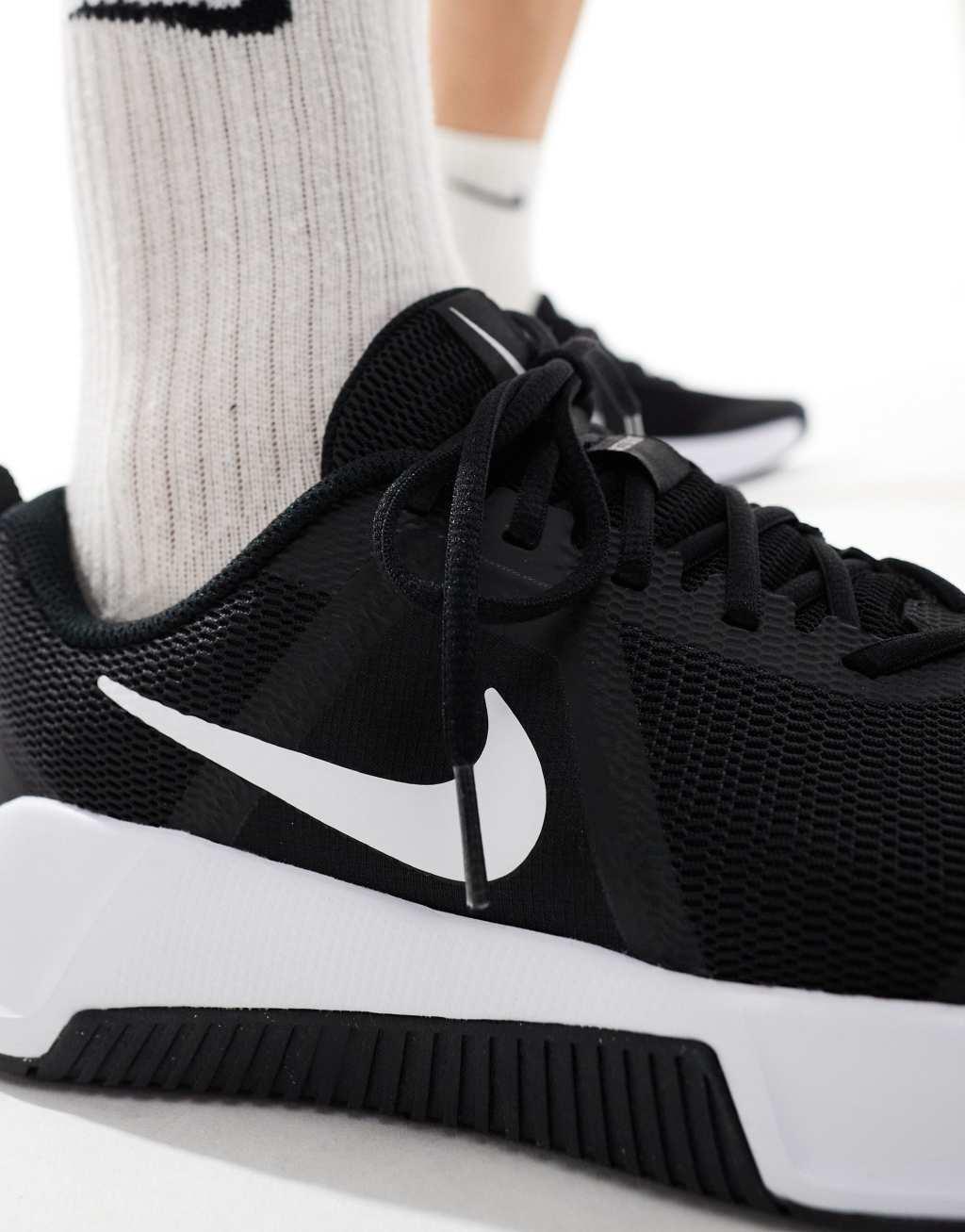 Nike Training MC Trainer 3 sneakers in black and white Product Image