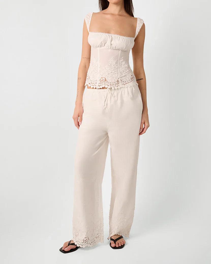 Wide Strap Ruched Cup Corset Product Image