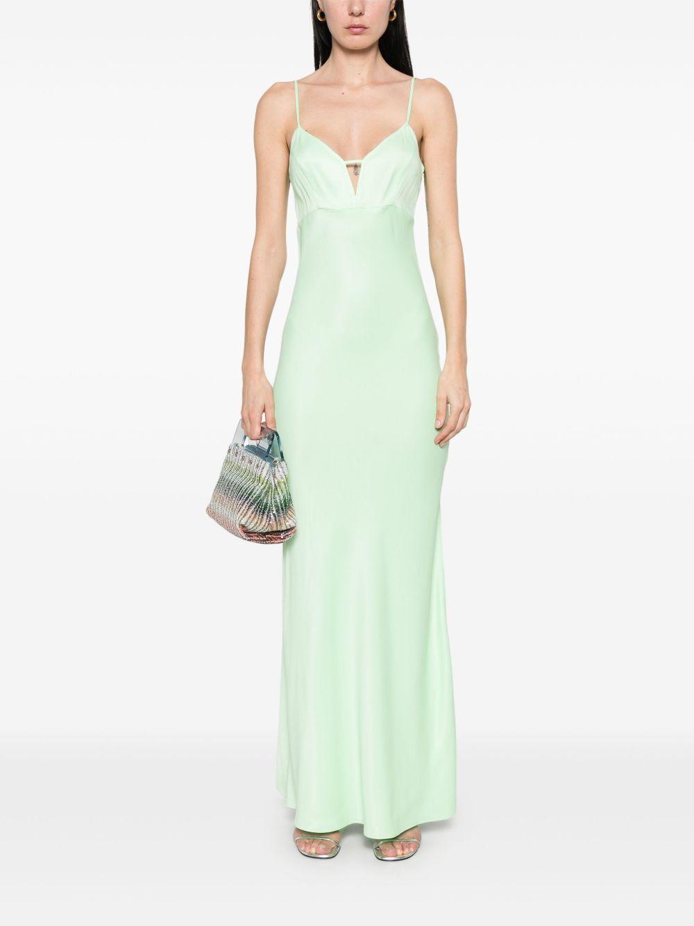 satin maxi dress Product Image