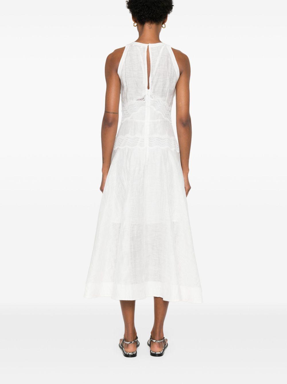 lace-detail midi dress Product Image