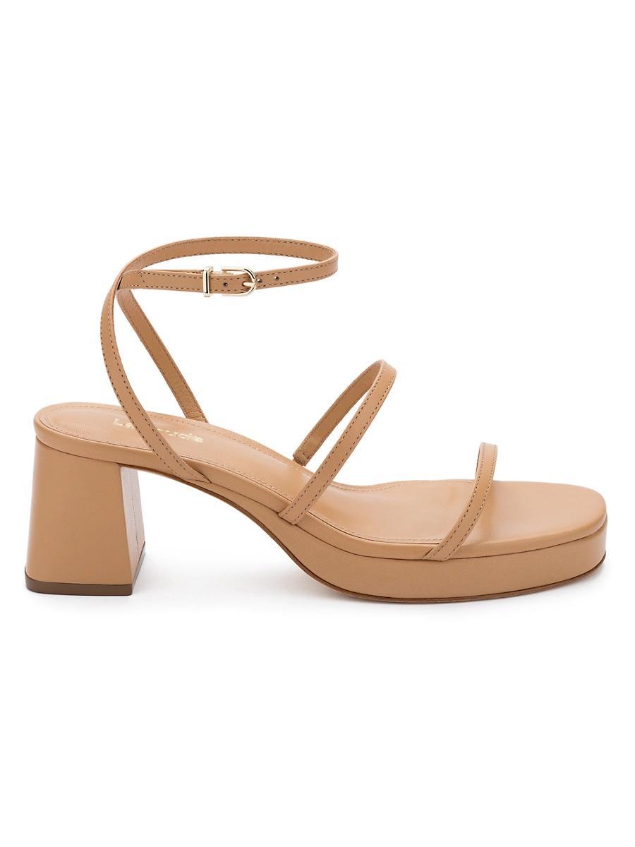 Womens Gio Leather Strappy Sandals Product Image