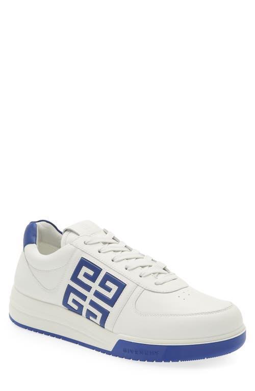 Mens G4 Bicolor Leather Low-Top Sneakers Product Image