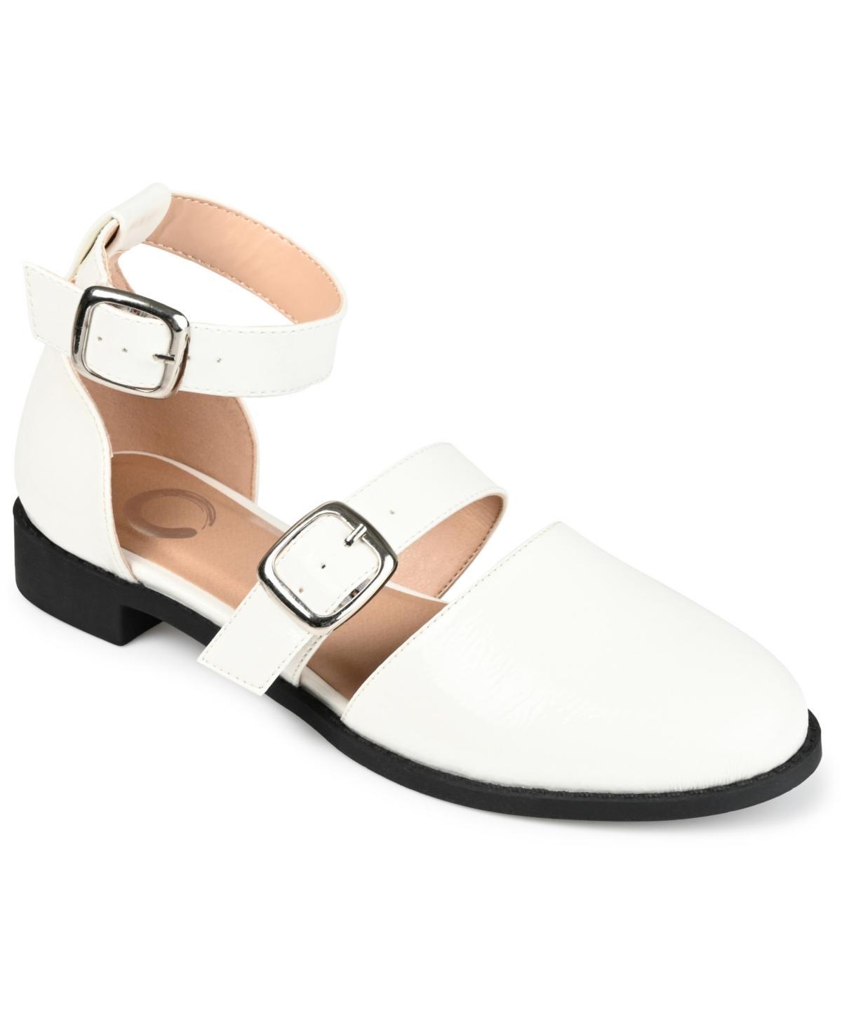 Journee Constance Women's Flats, Size: 7, Off White Product Image
