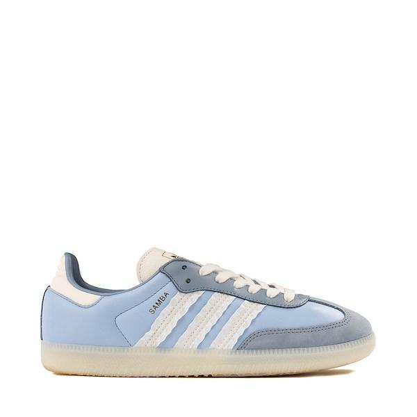 Womens adidas Samba OG Athletic Shoe - Clear Sky / Tactile Blue / Off White Product Image