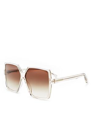 Saint Laurent Betty Oversized Square Sunglasses, 63mm Product Image