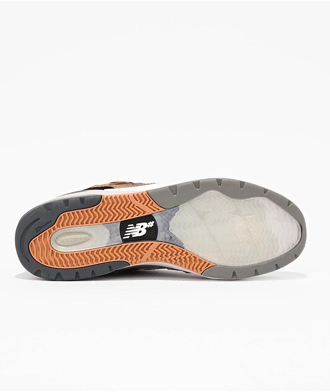 New Balance Numeric 933 Reynolds Tan & Grey Skate Shoes Product Image