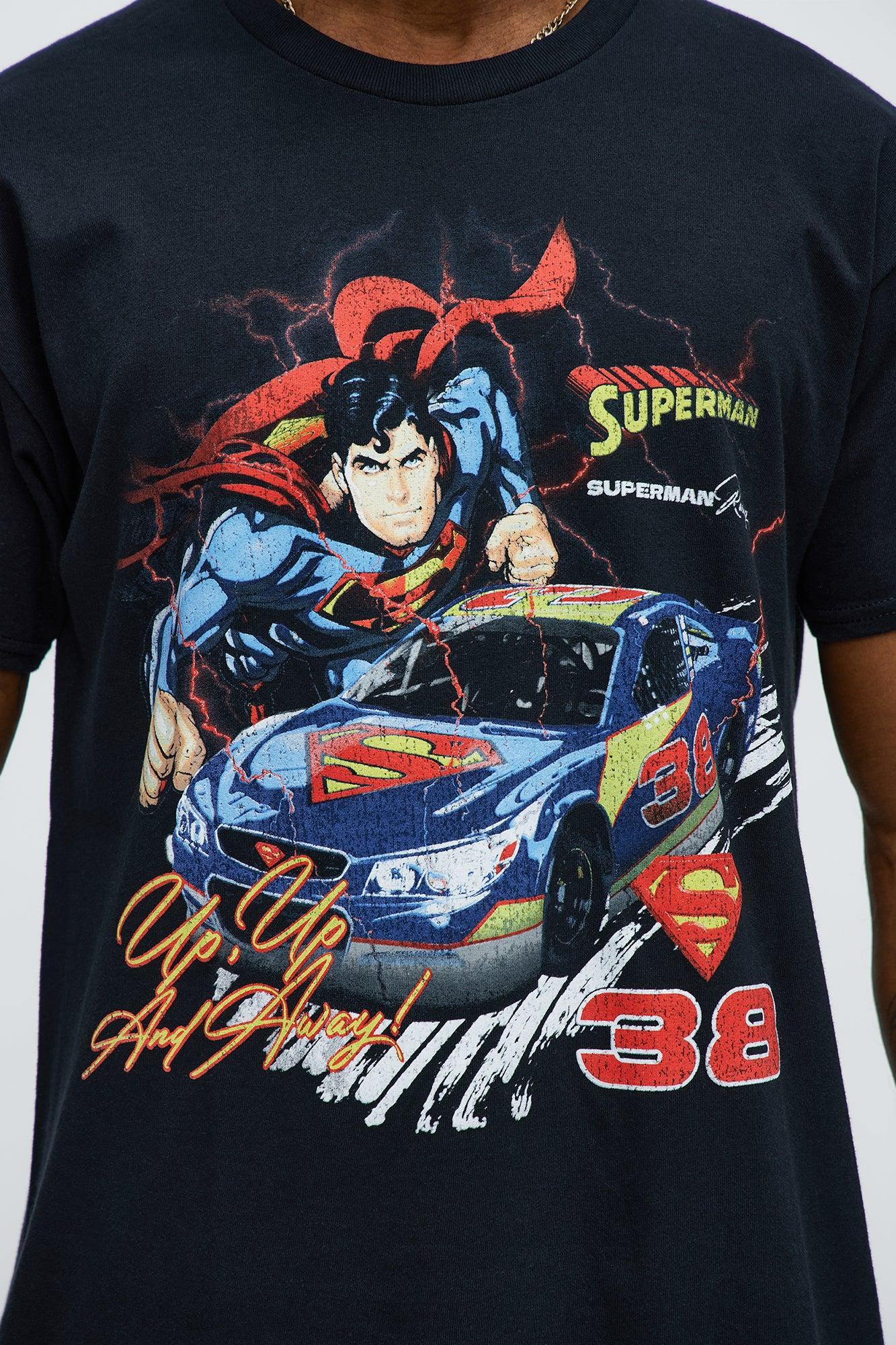 Superman Racing Team Short Sleeve Tee - Black Product Image