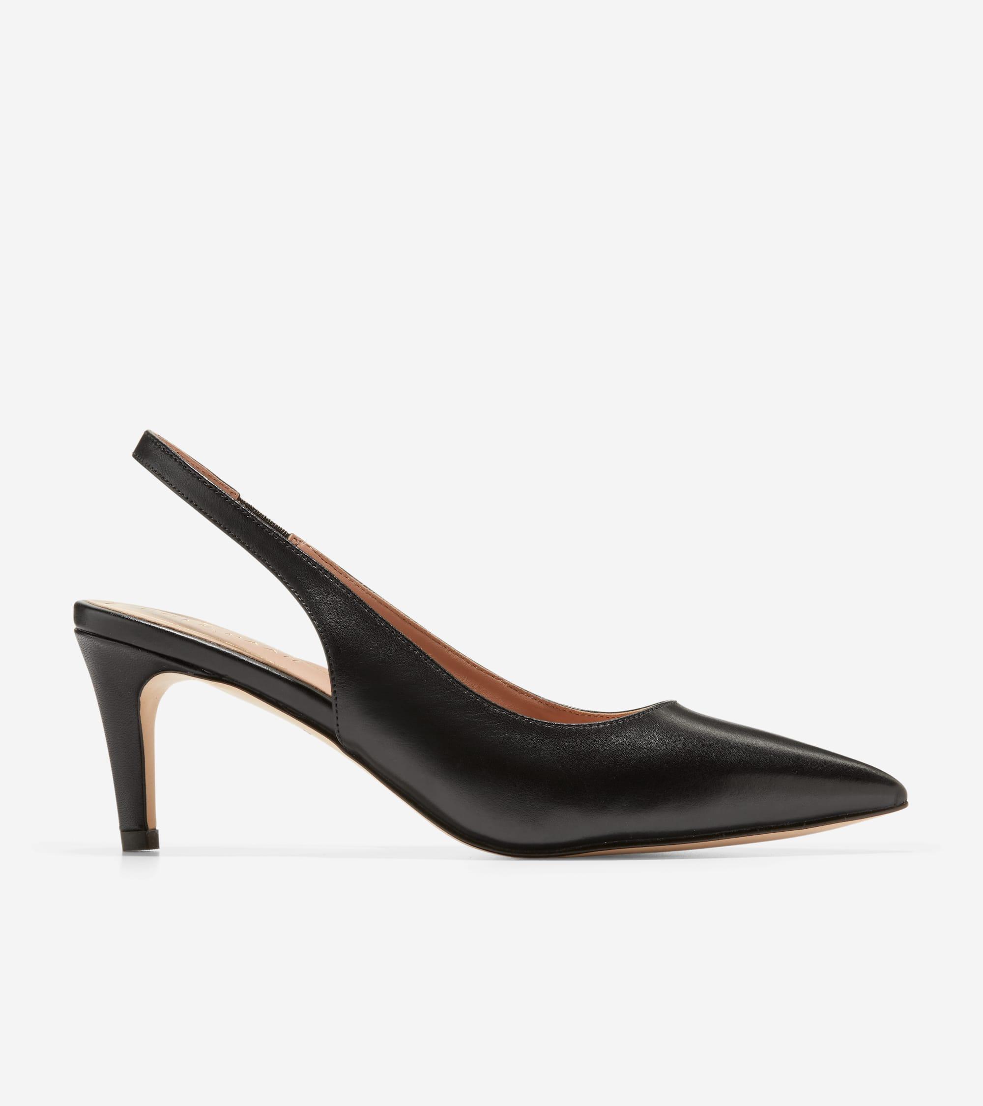 Cole Haan Womens Vandam Pointed Toe Slingback High Heel Pumps Product Image