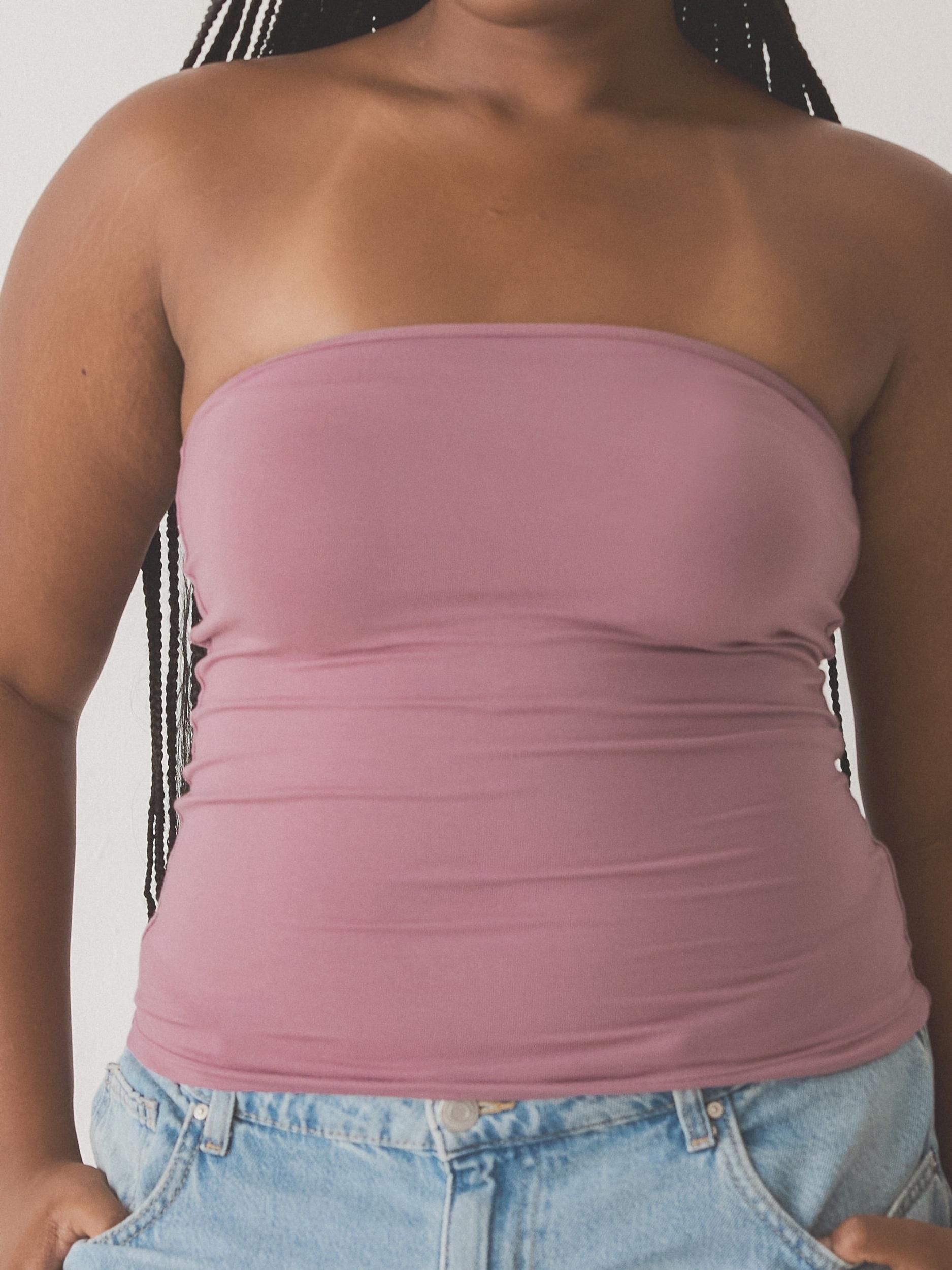 Solid Tube Top Brami (Full Length) Product Image