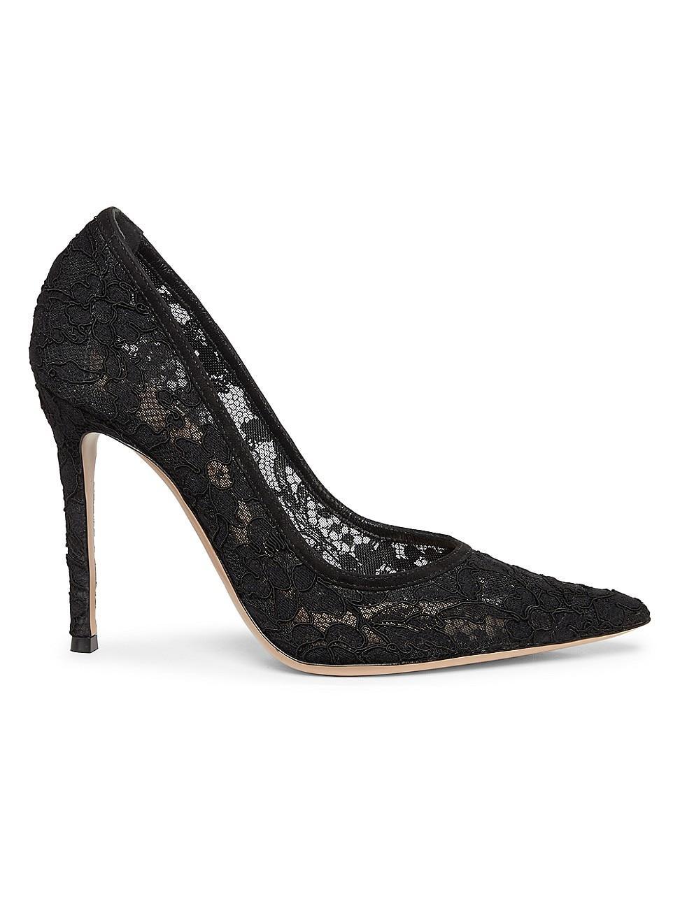 Womens Lyon Rete Camoscio 105MM Pumps Product Image