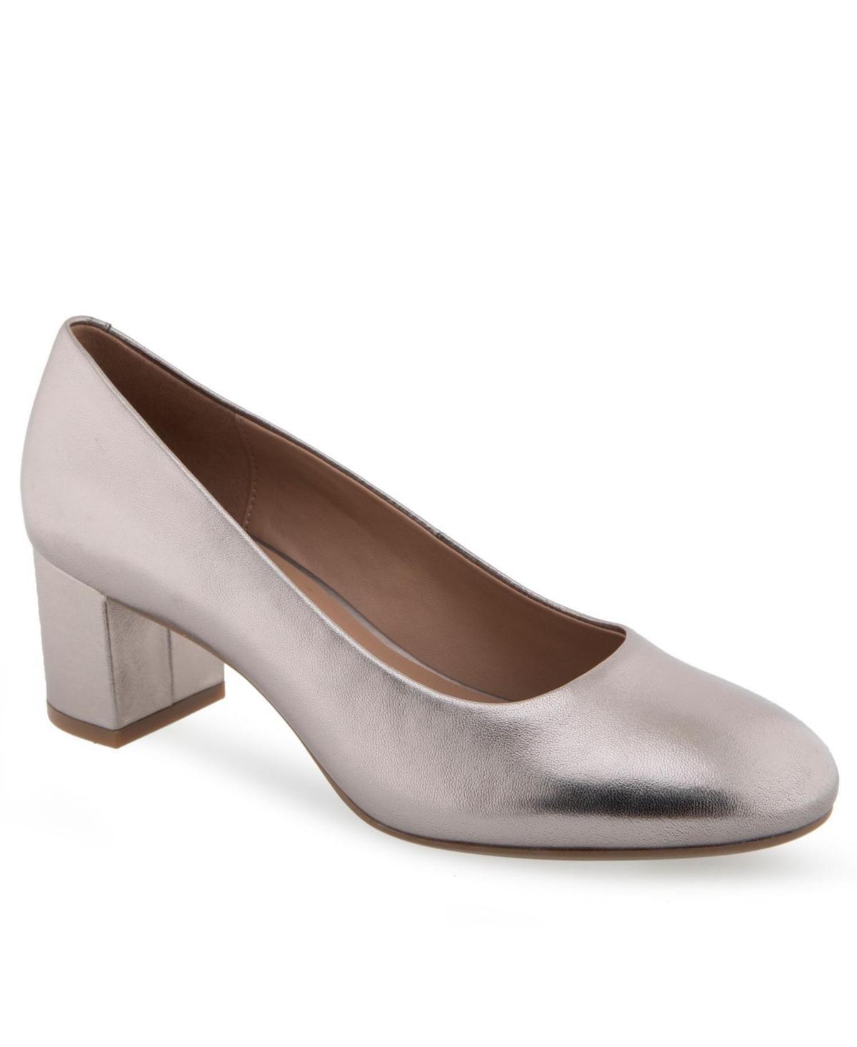 Aerosoles Ebel Womens Dress Pumps Beige Product Image