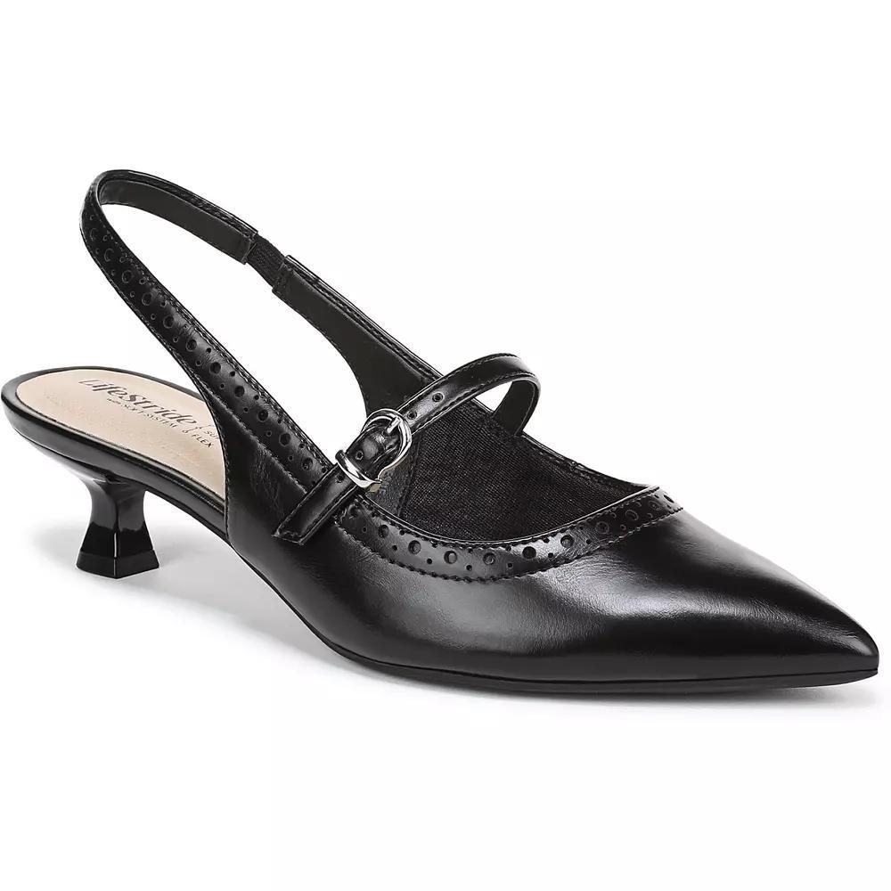 LifeStride Marilyn Womens Slingback Heels Product Image