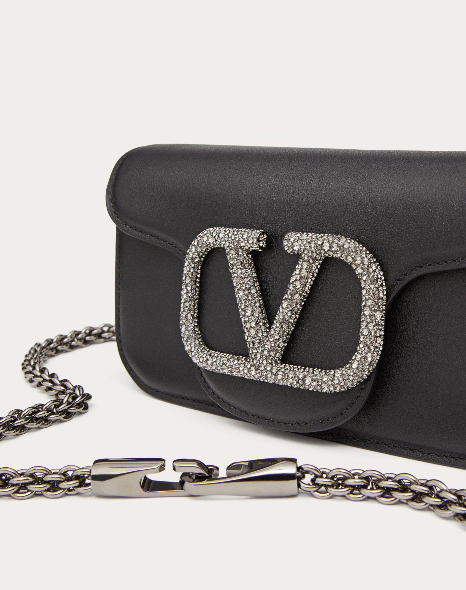 Valentino Garavani Locò Small Shoulder Bag With Jewel Logo Product Image
