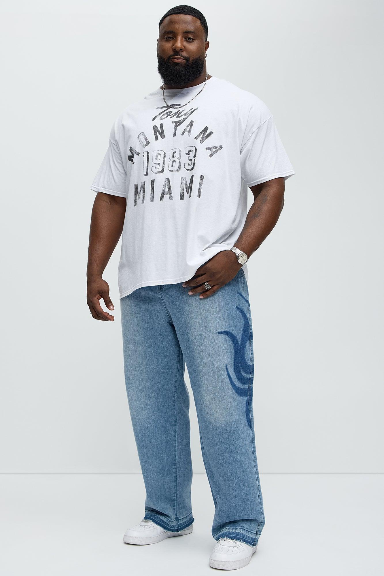 Scarface 1983 Miami Short Sleeve Tee - White Product Image