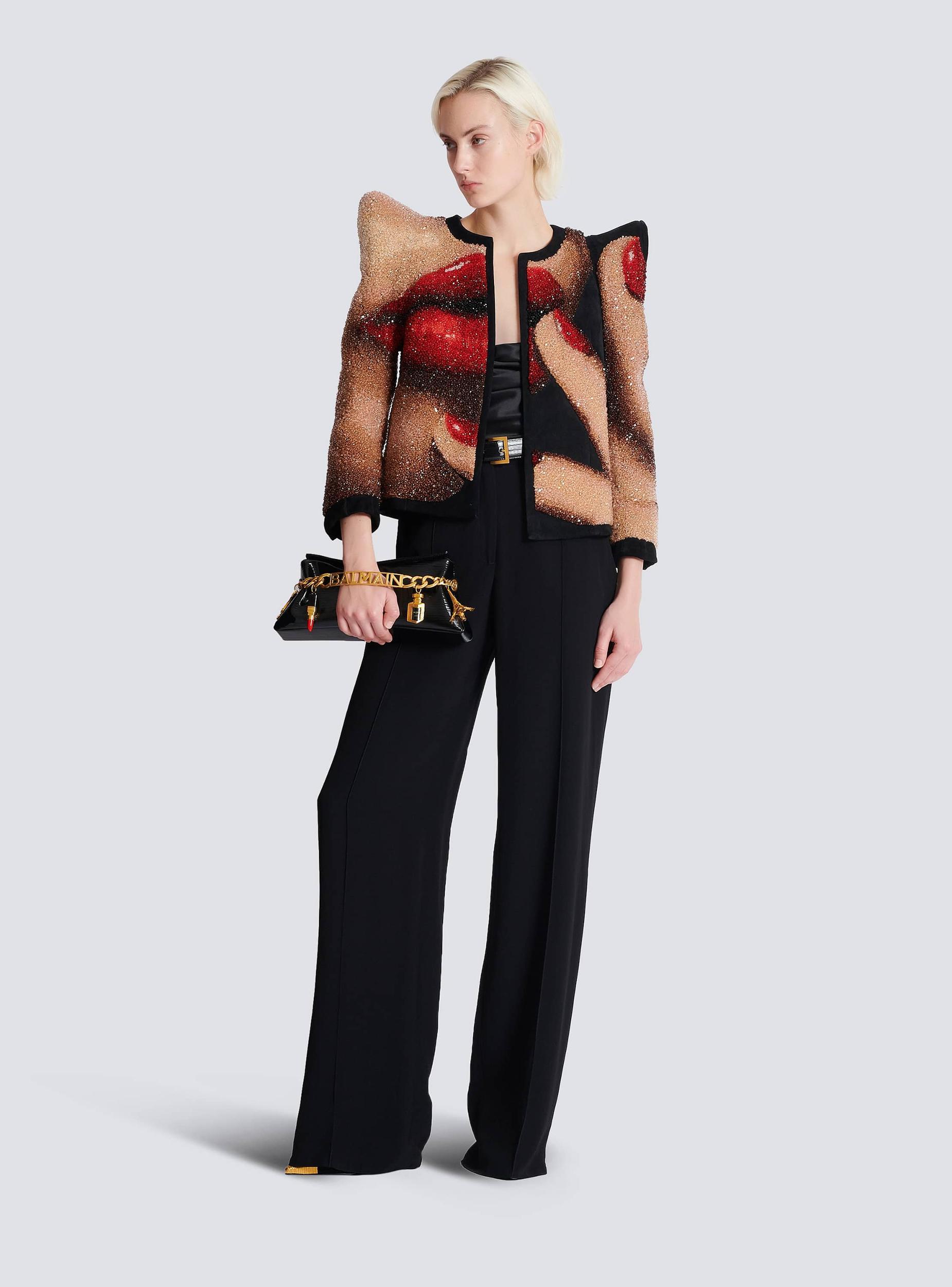 Draped satin top Product Image
