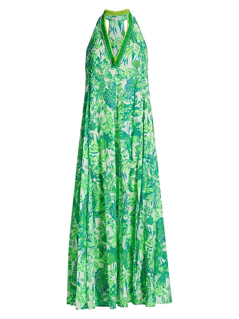 Womens Nava Floral Racerback Maxi Dress Product Image