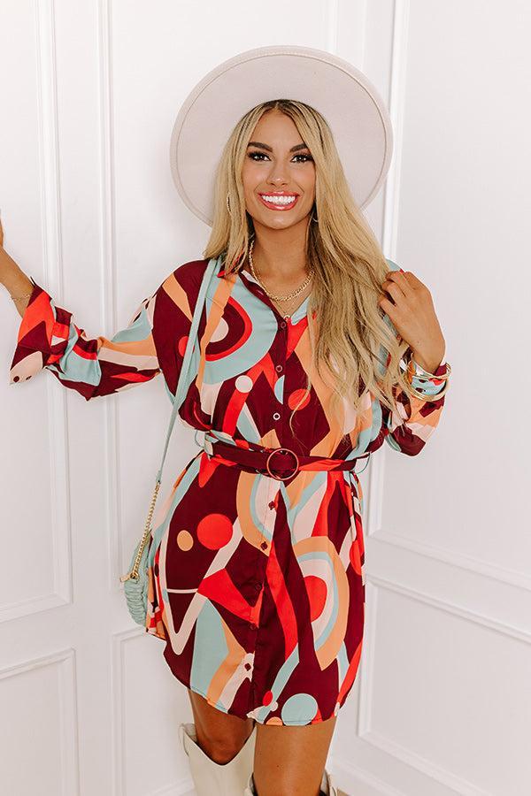 Chic Reveal Color Block Dress Product Image