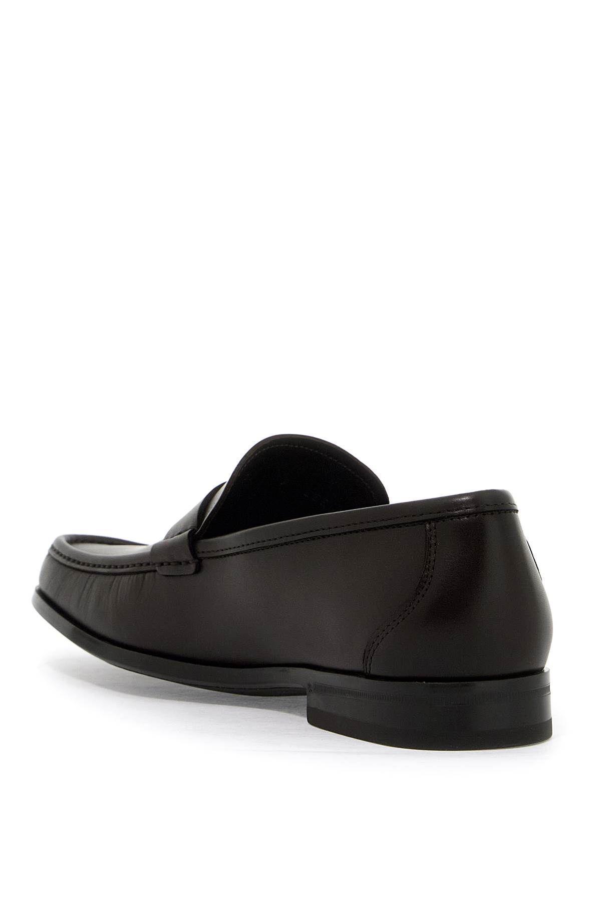 FERRAGAMO Gancini Loafers In Brown Product Image